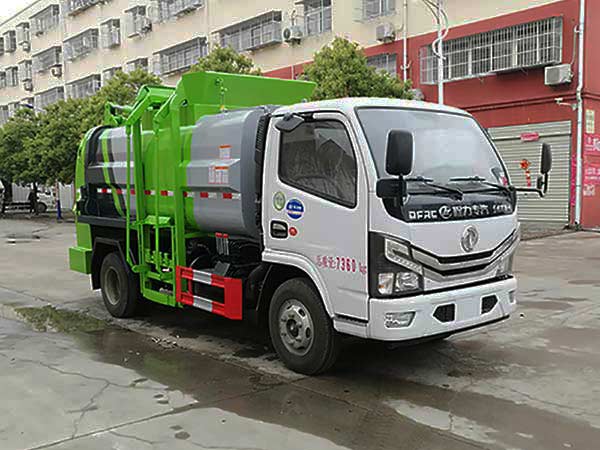 國六東風D6型餐廚垃圾車