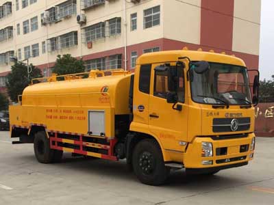 東風天錦8方清洗吸污車