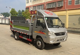 程力汽油桶裝垃圾運輸車|分類垃圾運輸車