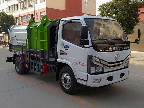 國六東風（5方）掛桶式垃圾車
