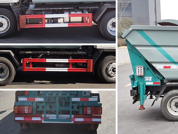福田小型自裝卸式垃圾車(chē)