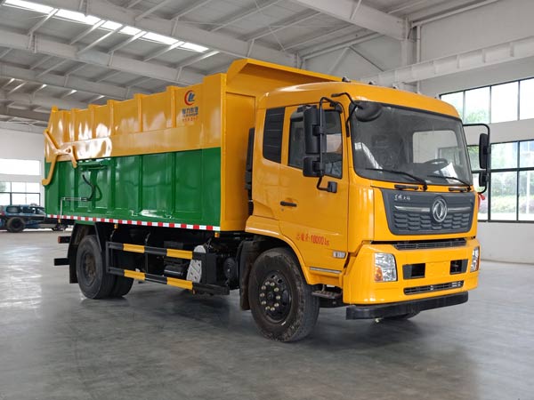 東風(fēng)天錦廂式垃圾車(chē)